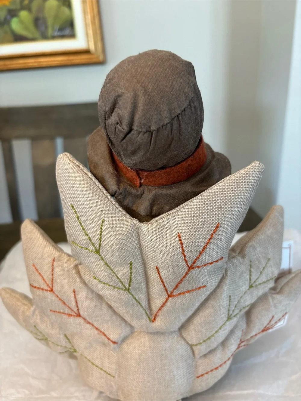 Martha Stewart Thanksgiving Turkey WITH PUMPKIN 11.5 x 11 inches NWT